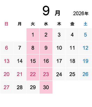 2026年9月