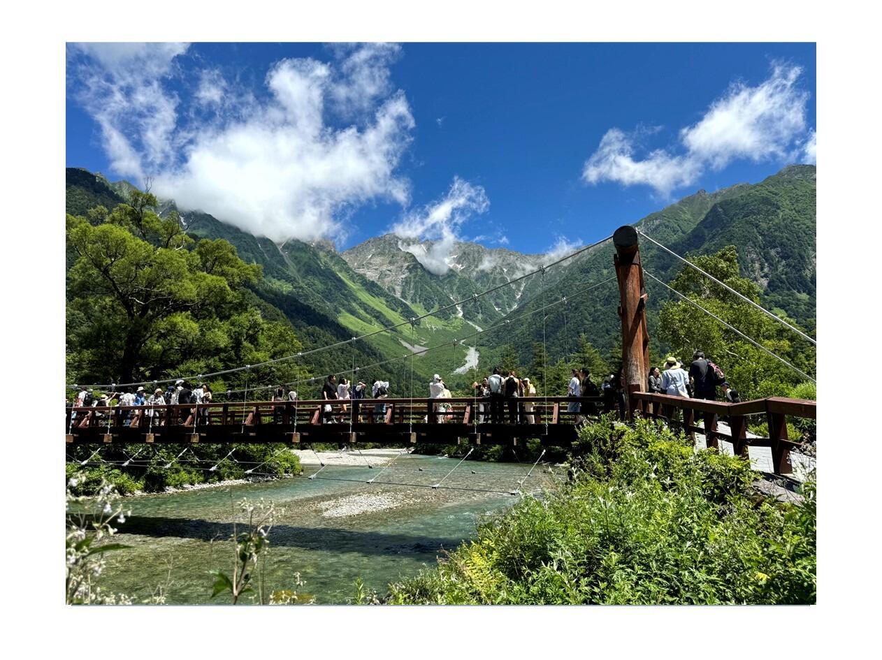 上高地の様子