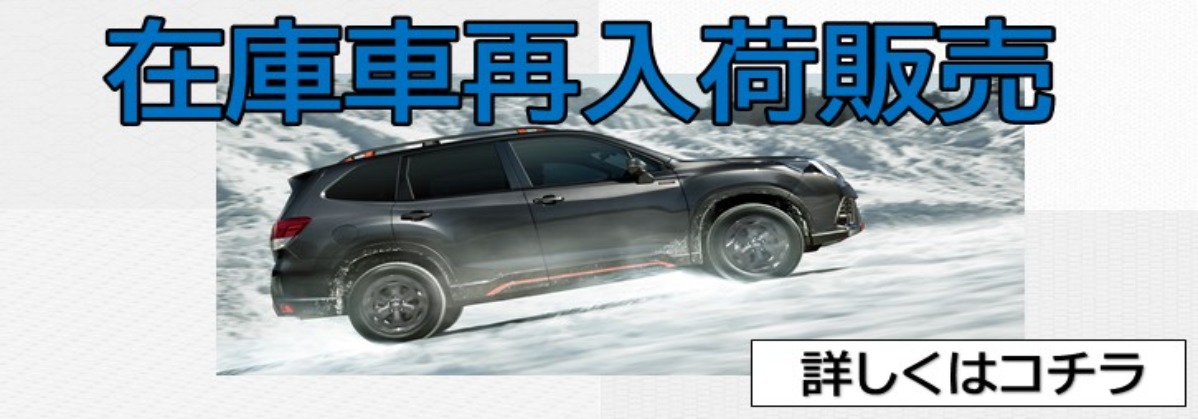展示車特別販売