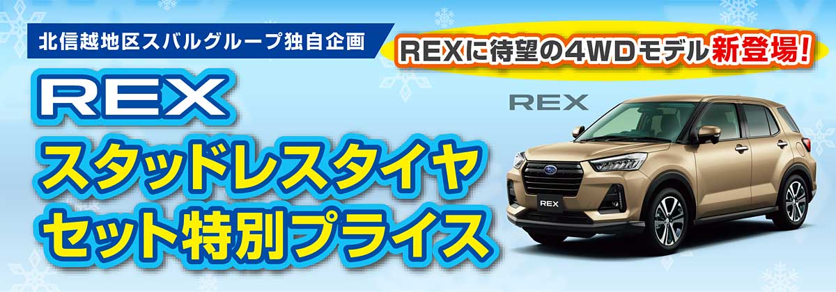 REXスタッドレスタイヤ
