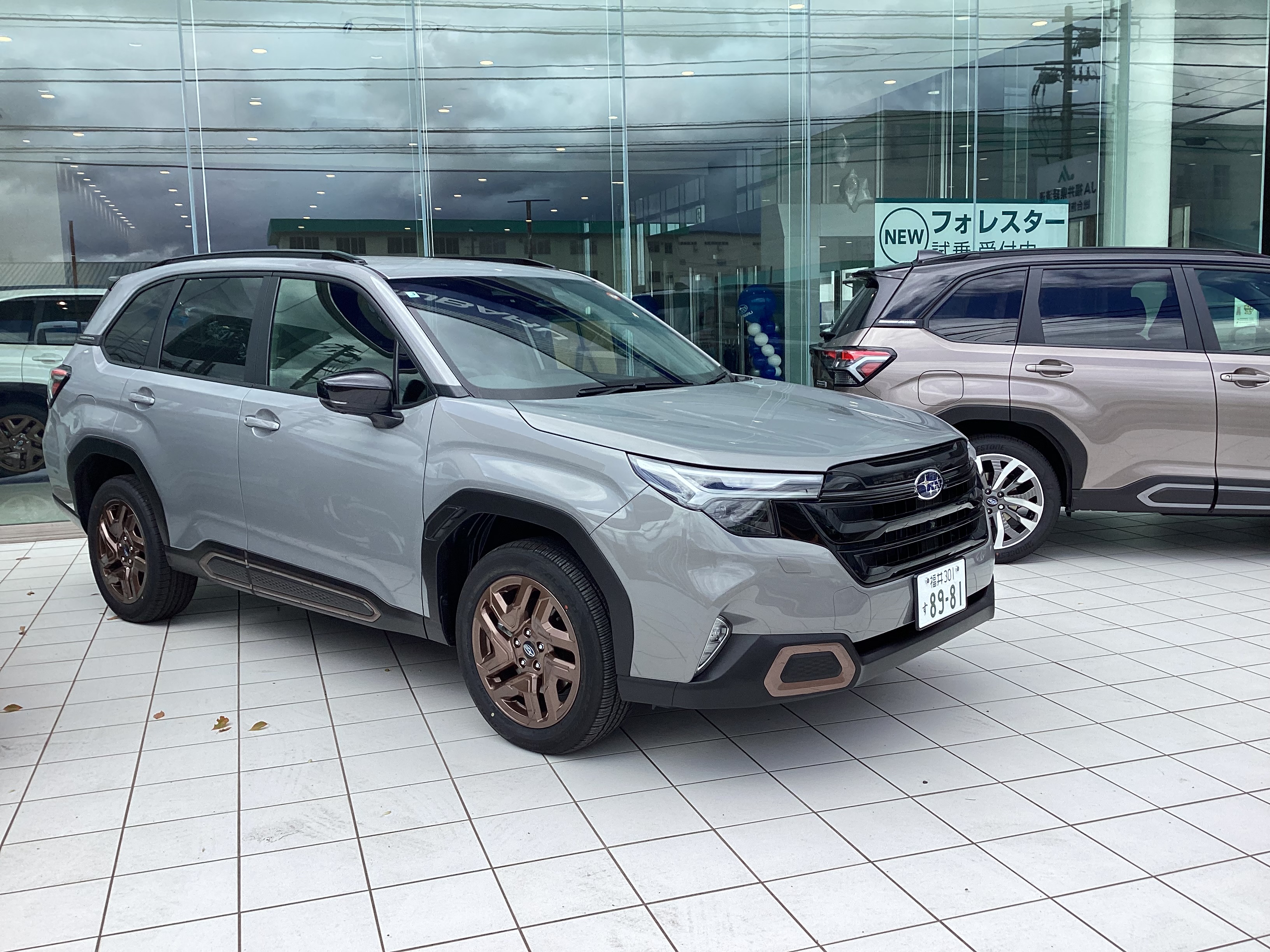 新型フォレスター 試乗車 SPORT ターボ