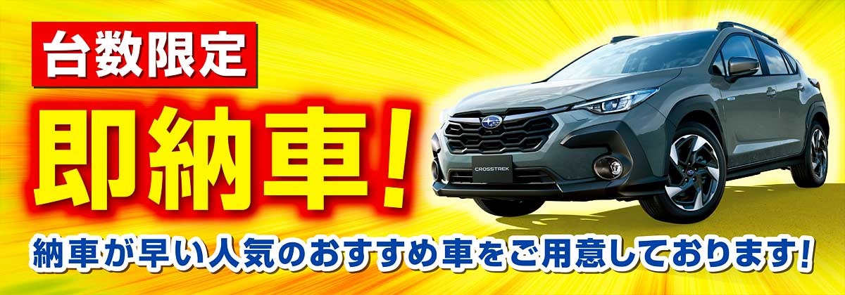 即納車
